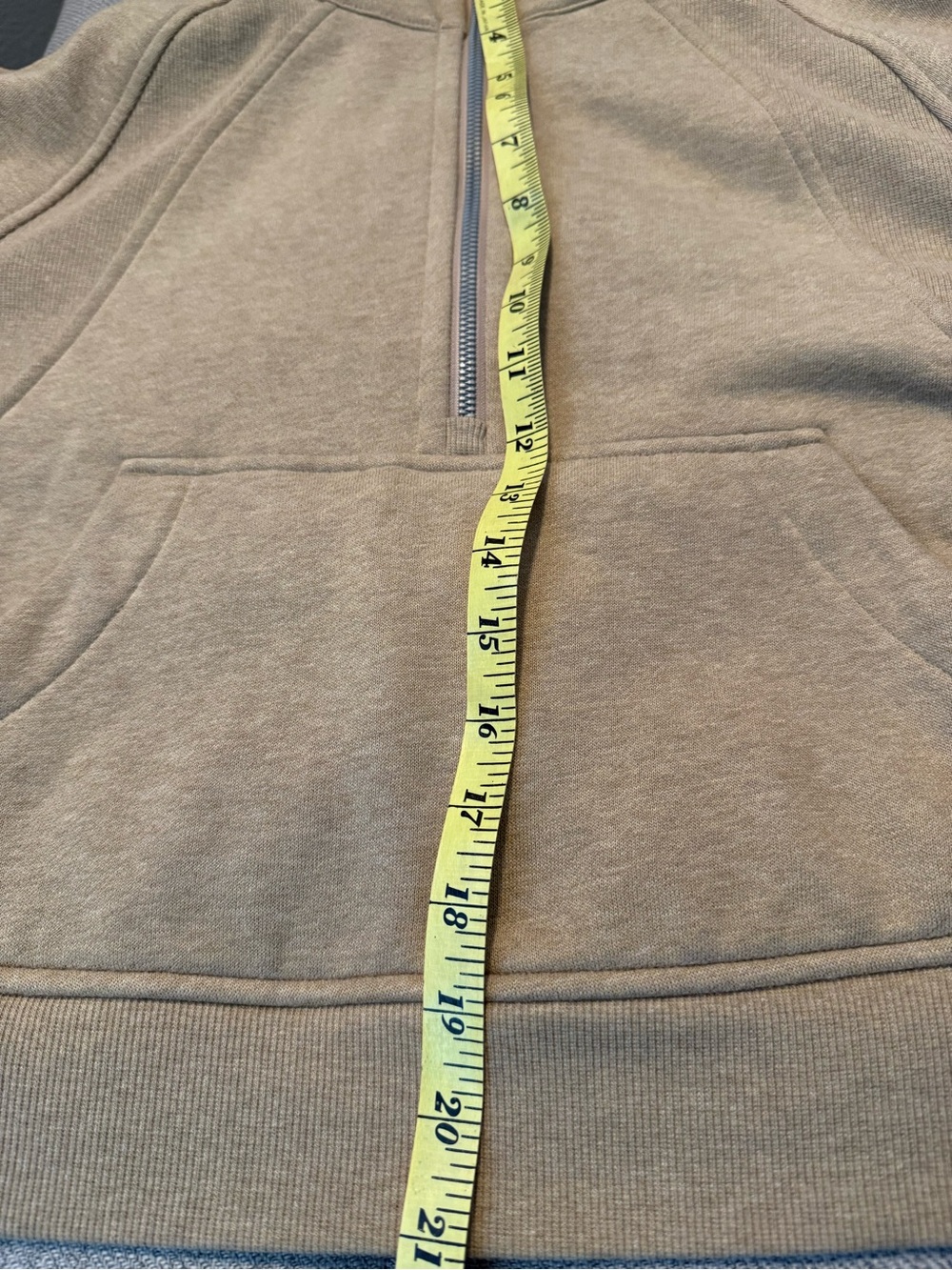 lululemon athletica Olive Half-Zip Funnel Neck Pullover - Picture 5 of 6